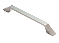 Satin Nickel Fingertip Design Halcyon Handle 160mm Centres