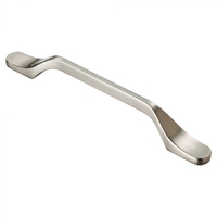 Satin Nickel Fingertip Design Leuci Pull Handle 160mm Centres