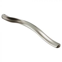 Satin Nickel Fingertip Design Salassi Pull Handle 192mm Centres