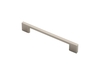 Satin Nickel Fingertip Design Slim D Handle 128mm Centres