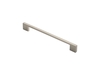 Satin Nickel Fingertip Design Slim D Handle 192mm Centres