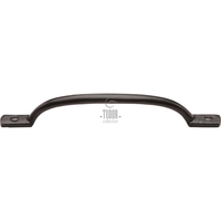 The Tudor Collection 1090 254mm Cupboard Handle Smooth Black Iron