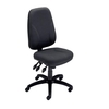 Trexus Intro Maxi ST204HB/T Asynchronous High Back (H590mm) Operator Chair (Charcoal) - W530xD470xH480-610mm