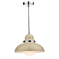 Dar Dynamo Ceiling Light Cream