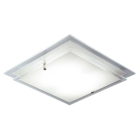 Dar Frame Flush Ceiling Light