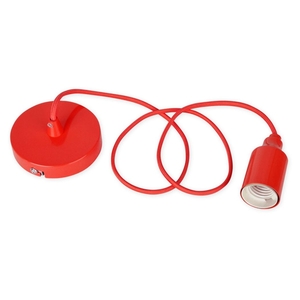 Designer Pendant Light Red