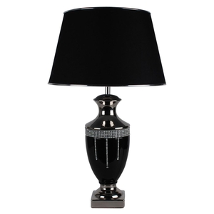 Diamante Table Lamp Black