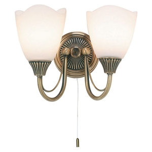 Endon Brooklyn 2 Light Wall Bracket Light