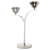 Endon Waltz 2 Light Table Lamp Chrome