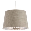 Indiana Pendant Light Shade Taupe