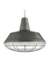 Industrial Pendant Light Shade Antique Silver