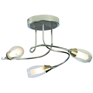 Iris 3 Light Polished Chrome Ceiling Light