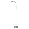 Paris Floor Lamp Satin Nickel