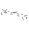 Searchlight Blocs 6 Spot Bar Ceiling Light Polished Chrome