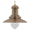 Searchlight Fisherman Ceiling Light Lantern Antique Brass