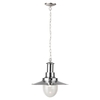 Searchlight Fisherman Ceiling Light Silver