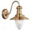 Searchlight Fisherman Wall Backet Antique Brass