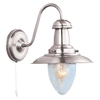 Searchlight Fisherman Wall Bracket Satin Chrome
