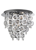 Searchlight Nova 3 Light Semi Flush Ceiling Light