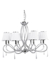 Searchlight Simplicity 8 Light Ceiling Light Polished Chrome