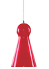 Searchlight Skittle Ceiling Light Red