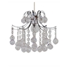 Servlite Oreil Large Ceiling Pendant Light Shade Chrome