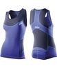 2XU Ladies Navy and Northern Lights Blue Compression Tri Singlet - Size XS