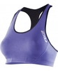 2XU Ladies Northern Lights Blue and Black Medium Impact Support Bra - Size M