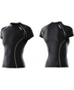2XU Ladies PWX Black Compression Short Sleeve Top - Size L