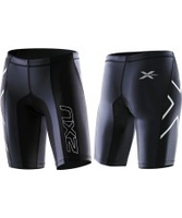 2XU Ladies PWX Black Elite Compression Shorts - Size L