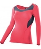 2XU Ladies PWX Tangerine and Grey Compression Long Sleeve Top - Size XS