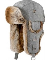 Barts Kamikaze Grey Herringbone Hat