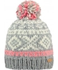 Barts Kids Log Cabin Heather Grey Beanie - 8 years