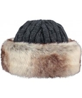 Barts Ladies Fur Cable Rabbit Band Hat