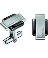 Calvin Klein Mens Cufflinks Invigorate Stainless Steel Cufflinks
