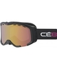 Cebe Cheeky OTG Black and Pink - Light Rose Flash Gold Ski Goggles