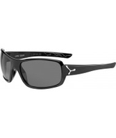 Cebe Lupka Shiny Black Sunglasses