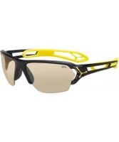 Cebe S-Track Large Shiny Black Sunglasses
