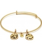 Chrysalis Blossom 14ct Gold Plated Expandable Bangle