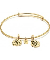 Chrysalis Festival 14ct Gold Plated Expandable Bangle