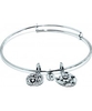 Chrysalis Hope Rhodium Plated Expandable Bangle