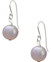 Claudia Bradby Everyday Pink Pearl Drop Earrings