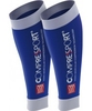 Compressport Mens R2 Blue Calf Guard - Height 40-45cm