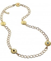 D and G Ladies Gold Plated Belle Necklace