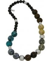 D and G Ladies Multicolour Over Me Necklace