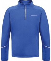 Dare2b Kids Ricochet Oxford Blue Stretch Midlayer - 9-10 years