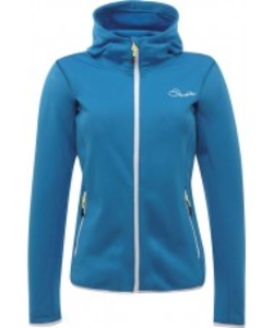 Dare2b Ladies Courtesy Core Methyl Blue Stretch Midlayer - Size UK 14 (L)