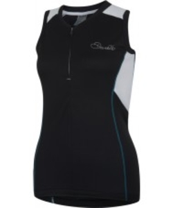 Dare2b Ladies Fervor Black Jersey Top - Size S (12)