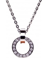 Edblad Ladies Eternity Orbit Long Steel Necklace