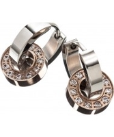 Edblad Ladies Eternity Orbit Rose Gold Earrings